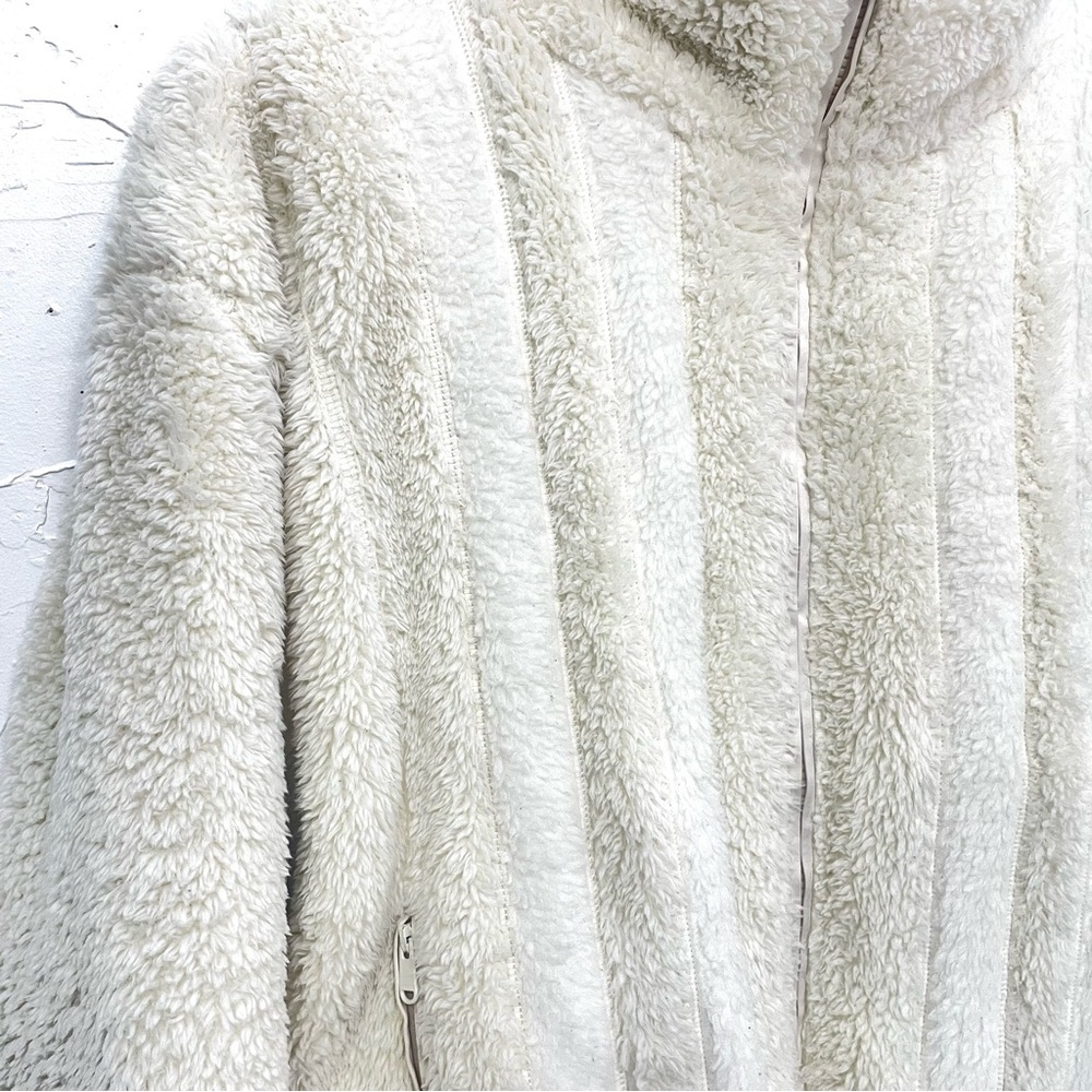 Athleta Willow Fleece Sherpa Bomber Jacket - Picture 10 of 15